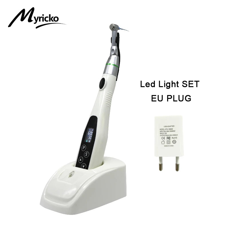EndoMotor 16:1 equipo de reducción Dental Endo inalámbrico con luz LED Motor importado instrumento de conducto radicular puntas de dentista