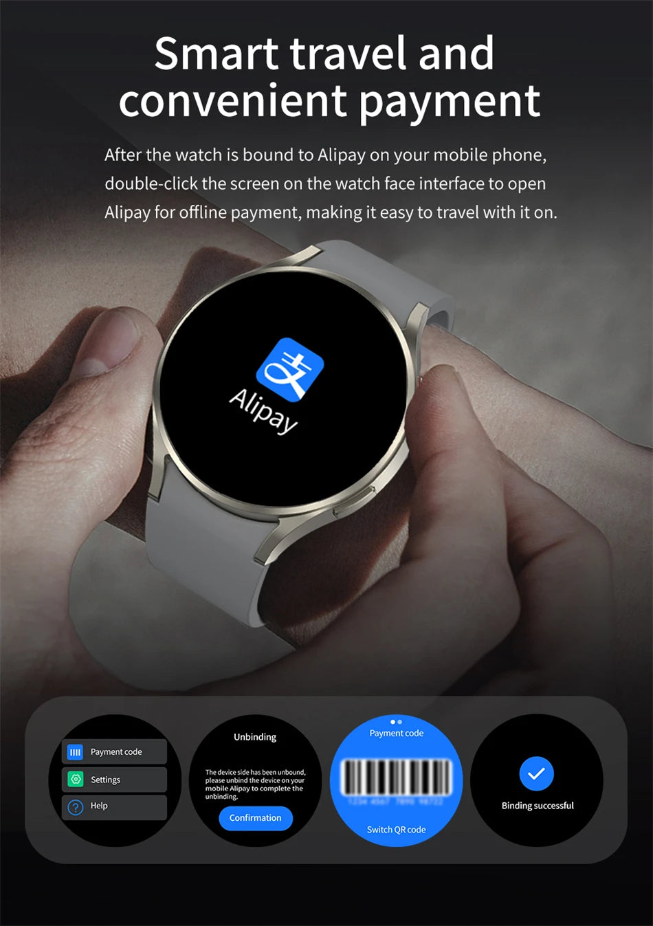 Galaxy Watch 6 Reloj Inteligente GPS AMOLED