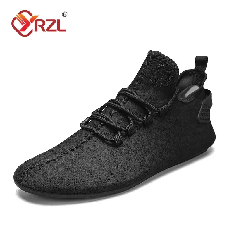 Mocasines de malla casual para hombre - Zapatos planos verano