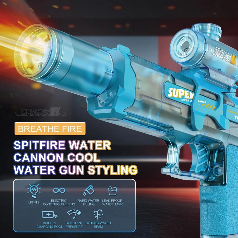 Pistola de Agua Eléctrica Oike para Verano al Aire Libre