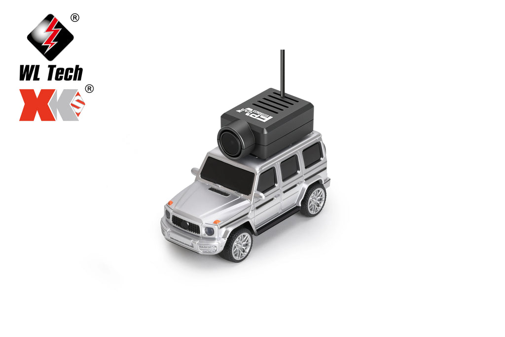 Mini Coche RC 1:64 WLtoys con Cámara FPV HD y Giroscopio