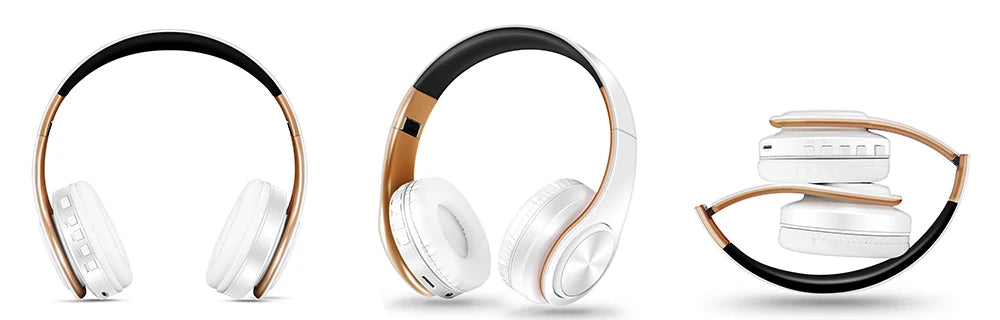 Auriculares Bluetooth 5.3 Inalámbricos con Micrófono y Radio FM