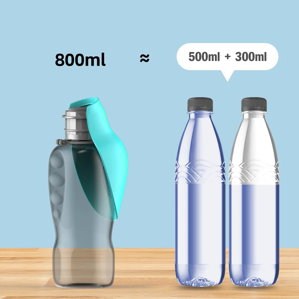Botella de agua para perros grandes, dispensador de agua portátil de viaje para perros pequeños, medianos y grandes, cuencos para beber para mascotas, suministros alimentadores de Labrador