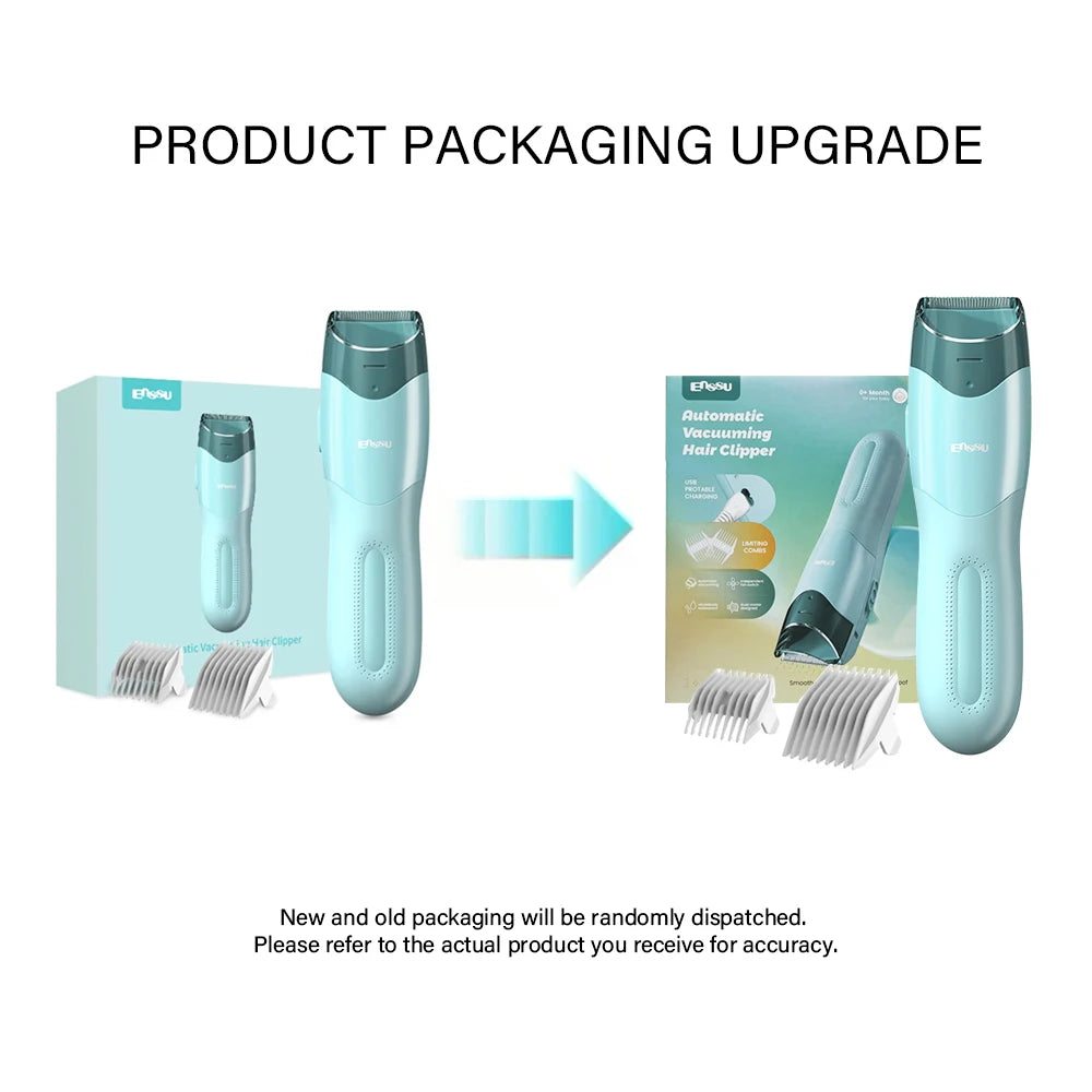 Cortapelos al vacío para niños y niños pequeños, recortador de pelo profesional, Kit de corte de pelo eléctrico, Máquina para cortar cabello recargable