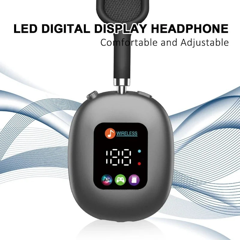 AKZ MAX600 Auriculares ANC Pantalla a Color
