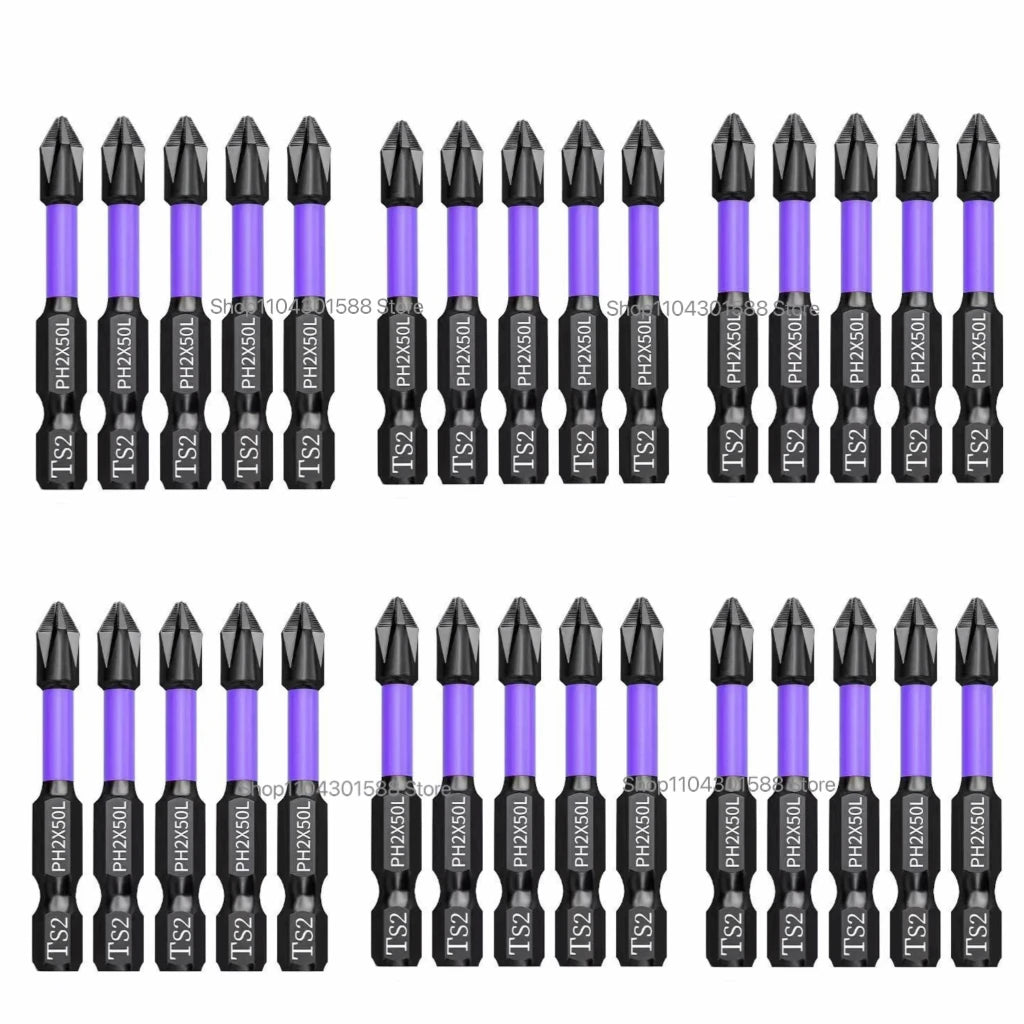 Set de Brocas PH2 de Impacto Magnéticas 5-60 Piezas