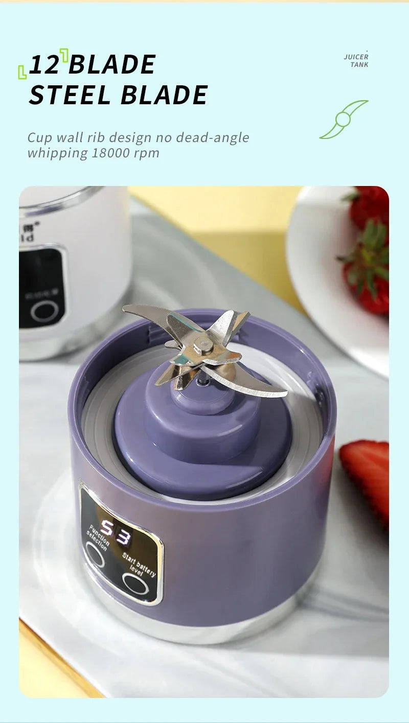 Mini Exprimidor Eléctrico de Hielo Triturado