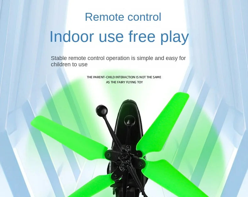 Mini Dron RC con Luces LED Control Remoto y por Gestos