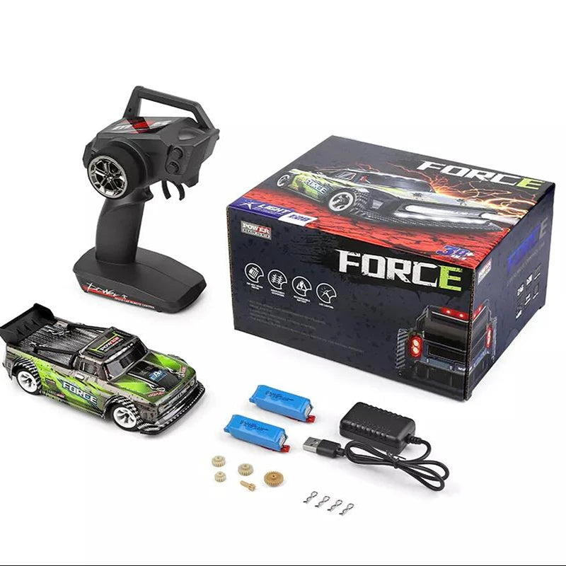 WLtoys 284131/284161/284010/32221 con Luces LED, 2.4G, 4WD, 30 km/h, Chasis Metálico, Coches RC Eléctricos de Alta Velocidad para Derrapes Todoterreno