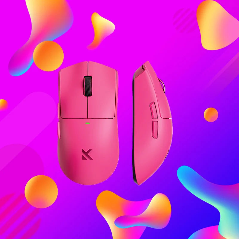 Ratón Mchose K7 Ultra inalámbrico para videojuegos, ligero, tres modos, receptor de 8000HZ, atracción magnética, ratón deportivo electrónico, regalo personalizado