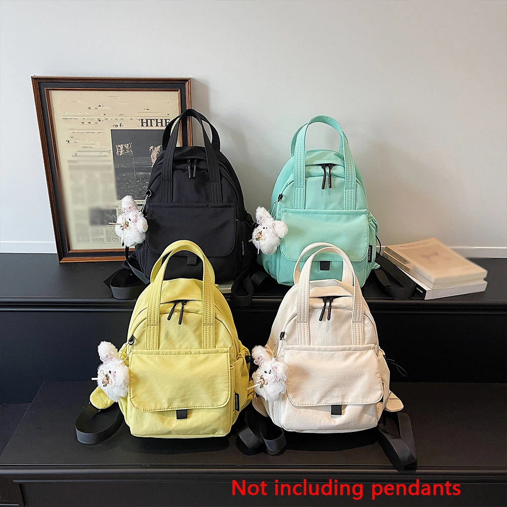 Mochila de Doble Asa con Diseño Exclusivo, Bolsa de Viaje de Gran Capacidad, Bolso Casual para Parejas, Bolso de Mano Ligero para Salidas Diarias