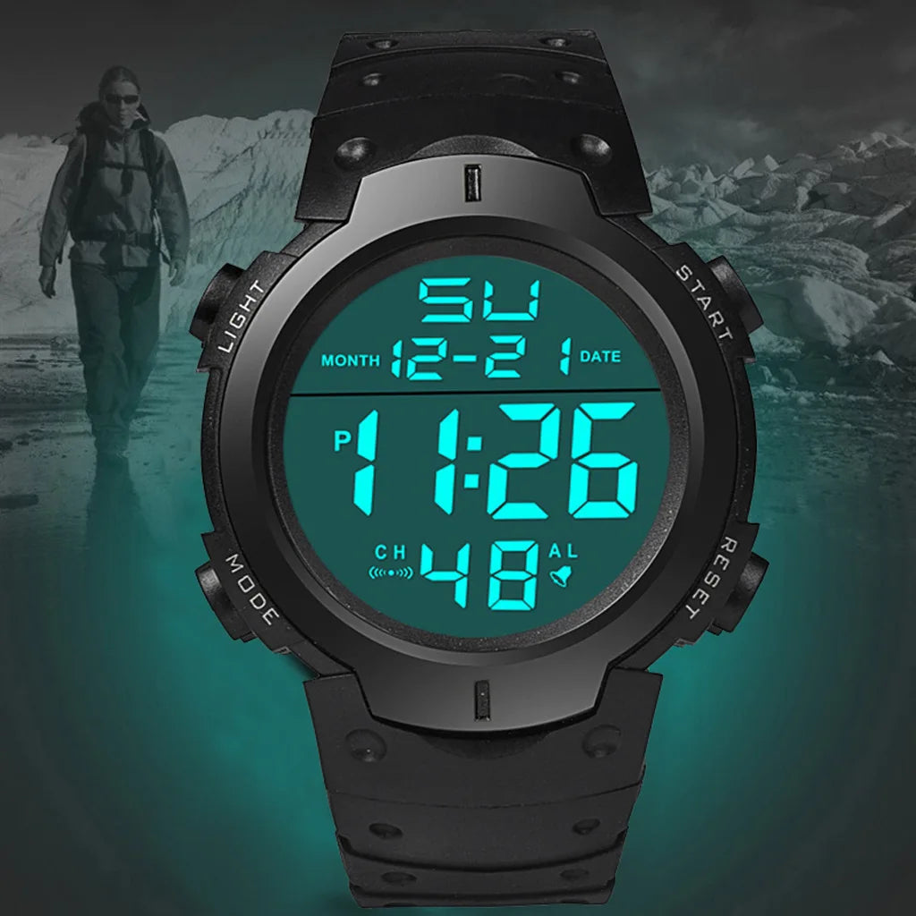 Reloj Deportivo Electrónico Para Hombre Multifunción