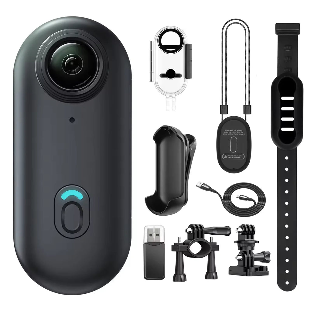 Mini cámara 4K WiFi de bolsillo magnética para deportes y vlogging