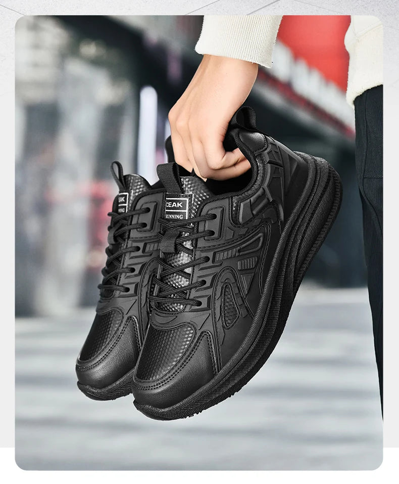 Zapatos de Chef de Hotel para las cuatro estaciones, transpirables, ligeros, antideslizantes, impermeables, a prueba de aceite, zapatos de trabajo de cocina, calzado deportivo informal para exteriores para hombre