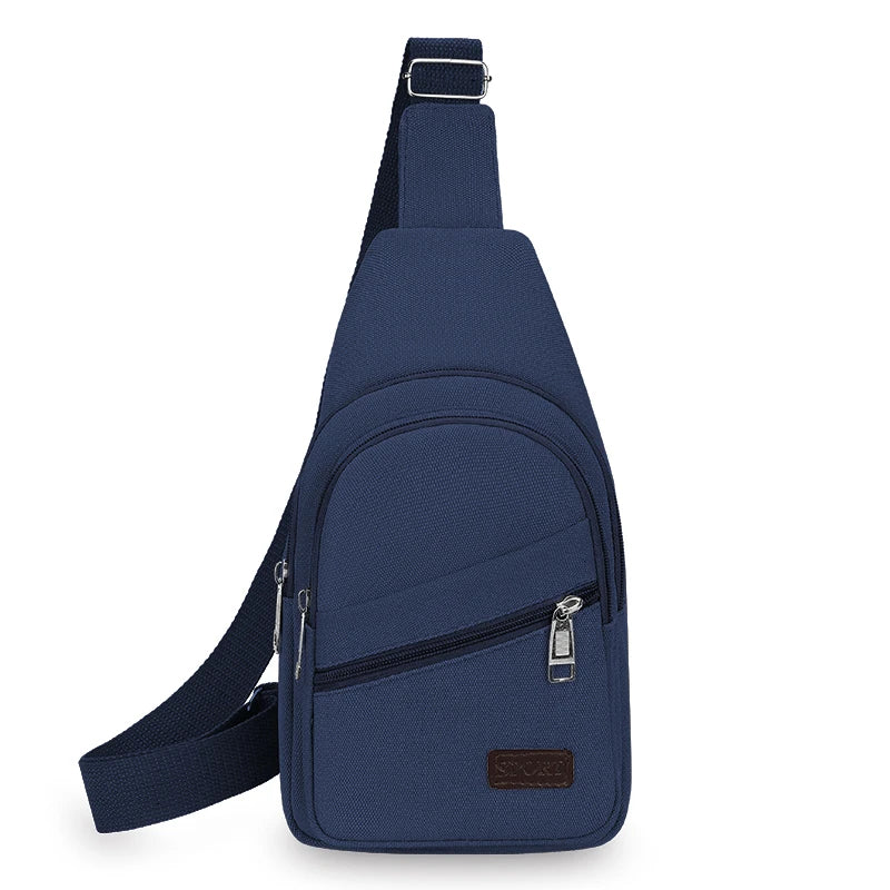 Bolso Bandolera para Hombre, Multicolor, Bolso de Pecho