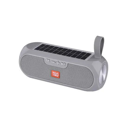 Parlante Bluetooth Portátil Solar con Radio FM – T&G TG182