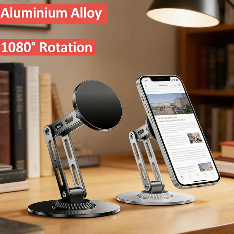 Soporte Magnético para Teléfono de Escritorio, Soporte Magnético para Coche, Soporte para Smartphone, GPS, Móvil, Celular, para iPhone 17, Samsung, Xiaomi