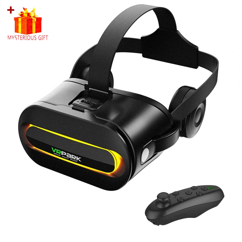 Viar 3D gafas de realidad Virtual VR auriculares dispositivos Bluetooth lentes de casco gafas Smartphone inteligente auriculares de teléfono juego móvil