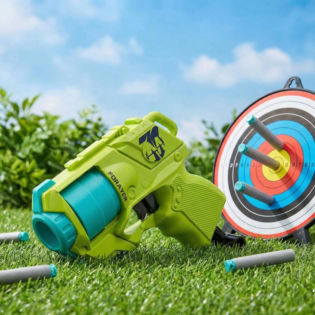2026. Pistola de Juguete de Espuma Segura con Balas Blandas, Set Divertido para Niños, Juego de Disparos Interior/Exterior, Pistola para Jardín de Infantes, Regalo Educativo y de Entrenamiento