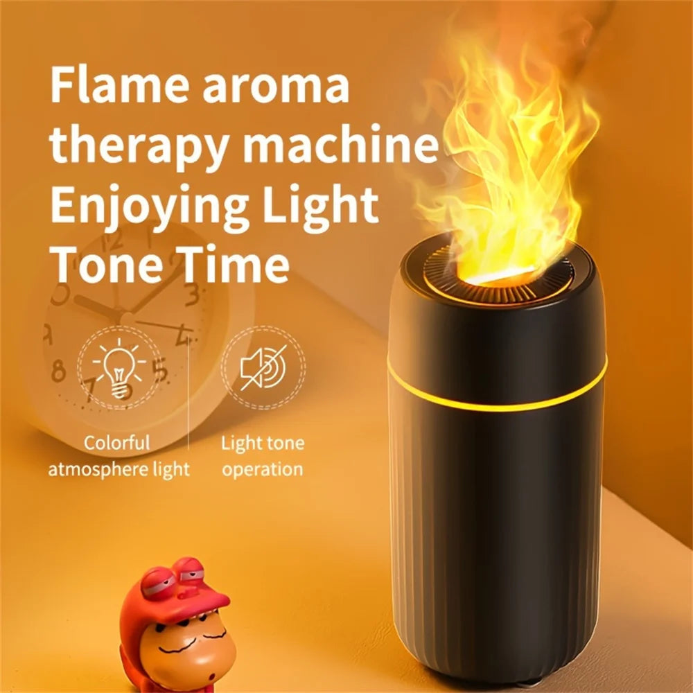 Ambientador con luz ambiental colorida, difusor de aromaterapia automático, máquina de aromaterapia para coche, dormitorio de escritorio pequeño y portátil