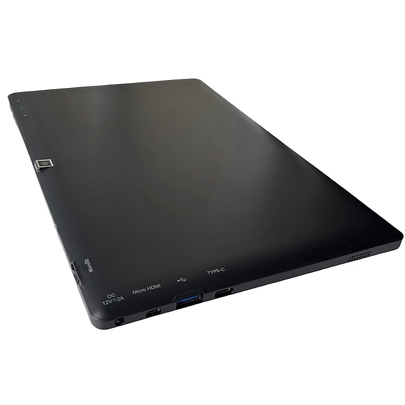 Tablet Intel Atom N3350 de 10.1 Pulgadas con Windows 11, 64 bits, Cuatro Núcleos, Cámara Dual, 4 GB de RAM, 64 GB de ROM, Pantalla IPS de 1920 x 1200, 1 Puerto USB 3.0, Micro HDMI