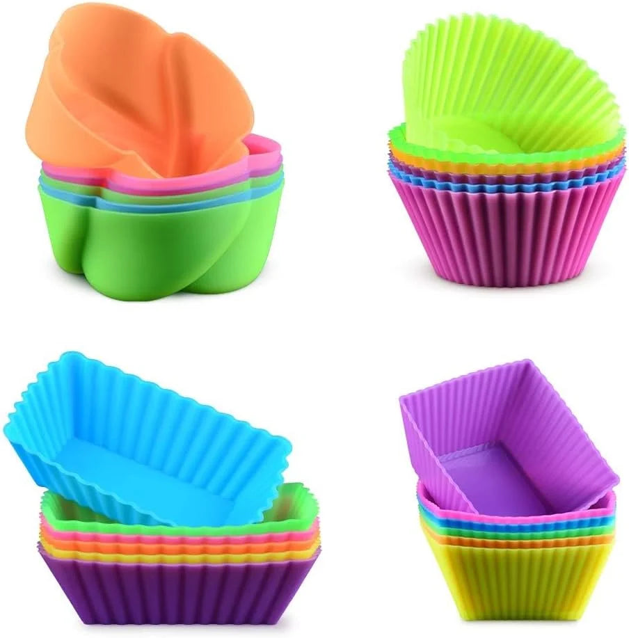 Molde de Silicona para Pastel y Muffins