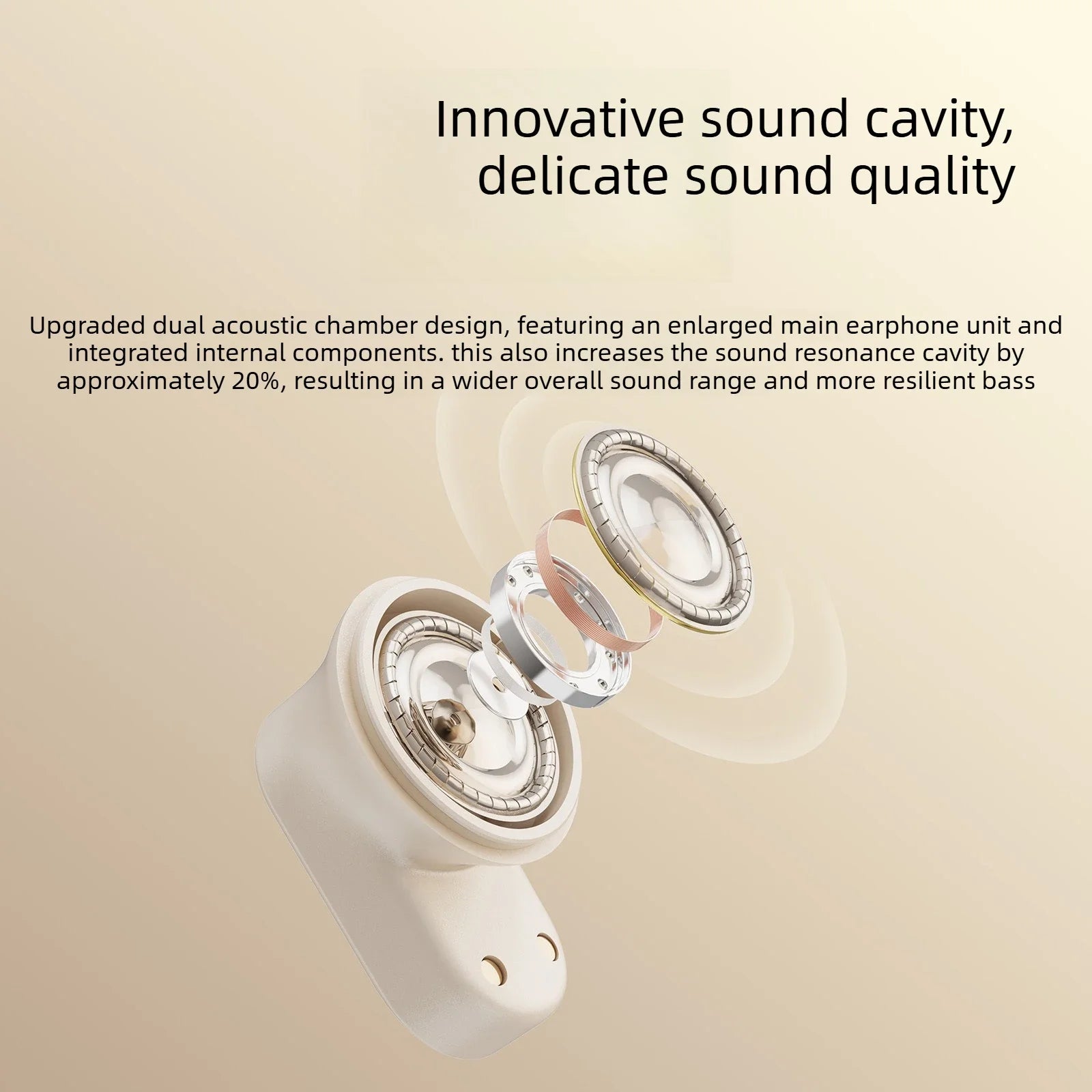 Auriculares inalámbricos Bluetooth 5.3 TWS con control táctil, larga duración de batería, bajos profundos, para juegos, modo dual, baja latencia.