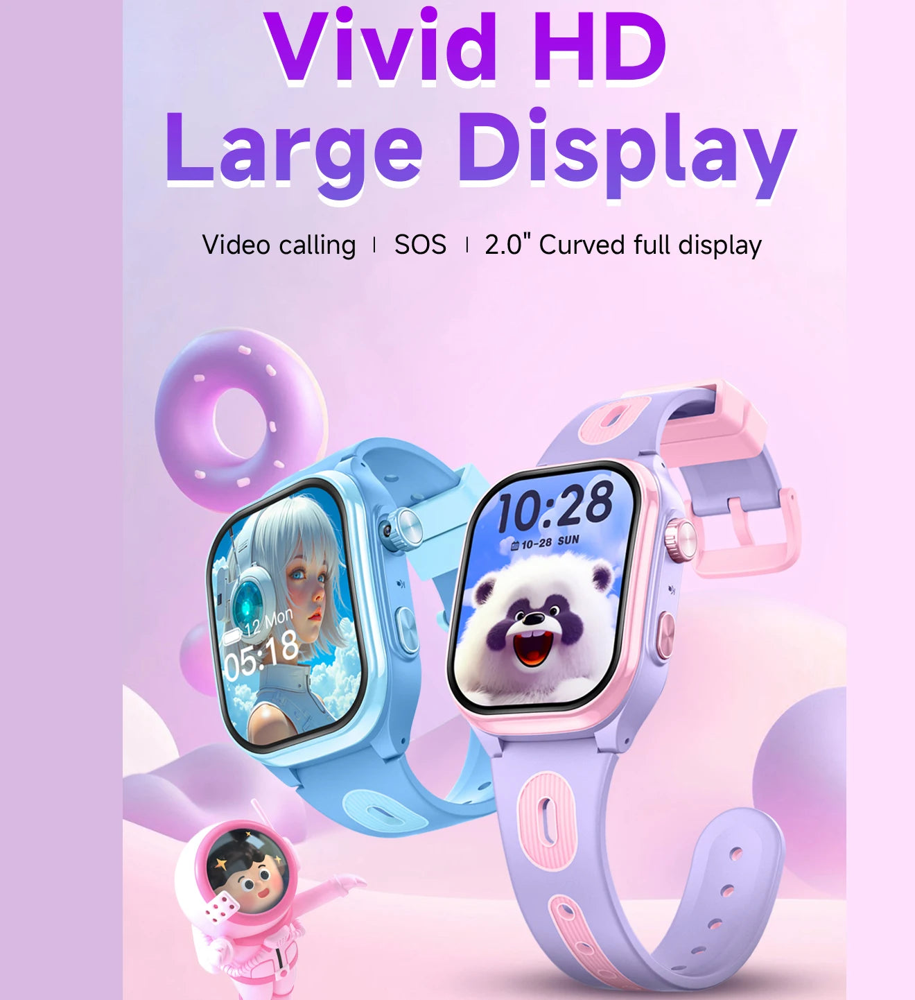 Reloj Inteligente Niños 4G GPS Videollamada SOS