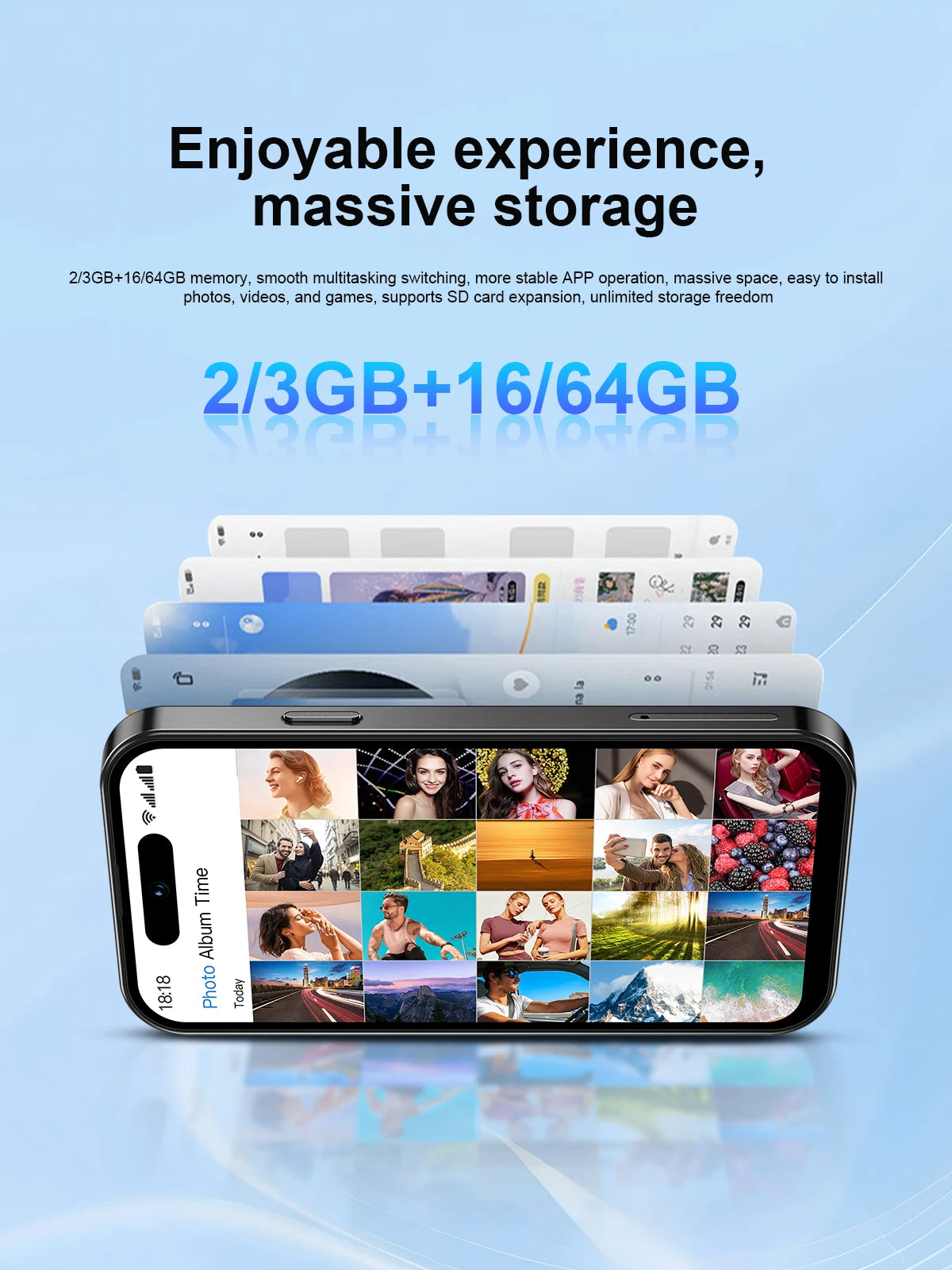SERVO S16 Mini Android 12,0 teléfono inteligente 4G LTE 16GB/64GB Play Store WhatsAPP WiFi desbloqueo Facial teléfonos móviles de bolsillo pantalla de 4,0"