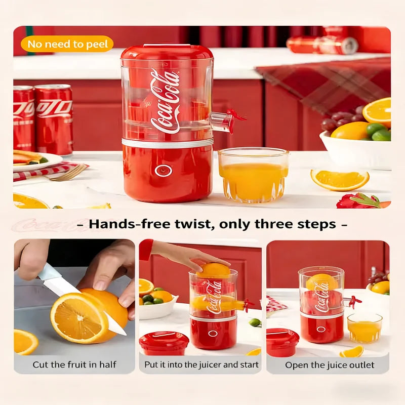 Vaso Mezclador Portátil USB con Cuchillas de Acero