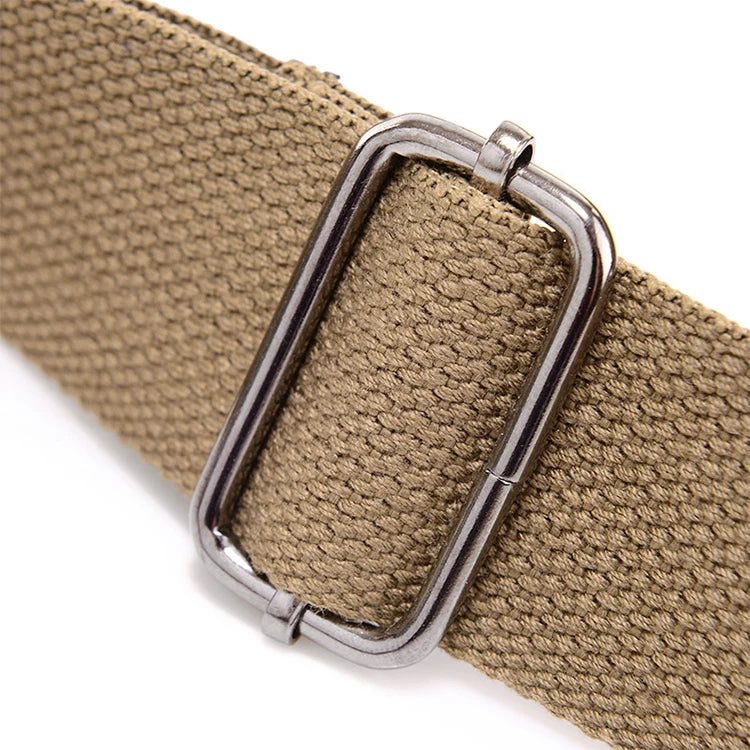 Bolso Cruzado de Lona Retro para Hombre - Casual para el Día a Día