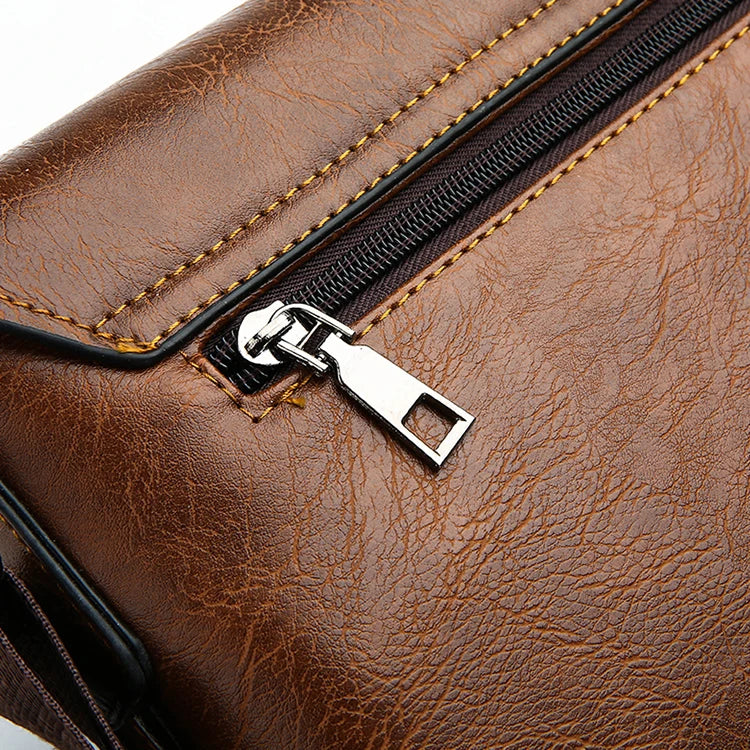 Bolso de Hombro Cruzado para Hombre - Gran Capacidad para Negocios