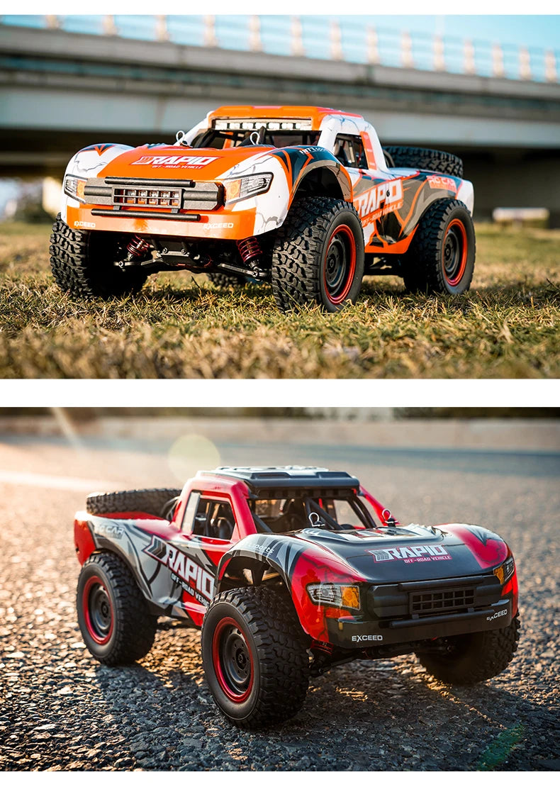 Coche RC Desierto Q130 1/14 4WD Alta Velocidad