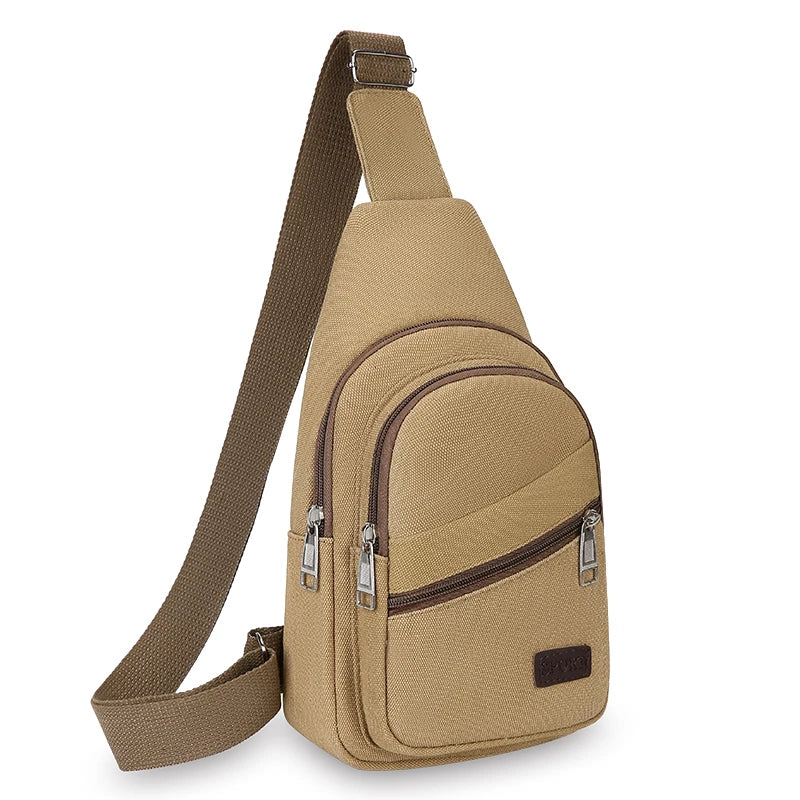 Bolso Bandolera para Hombre, Multicolor, Bolso de Pecho