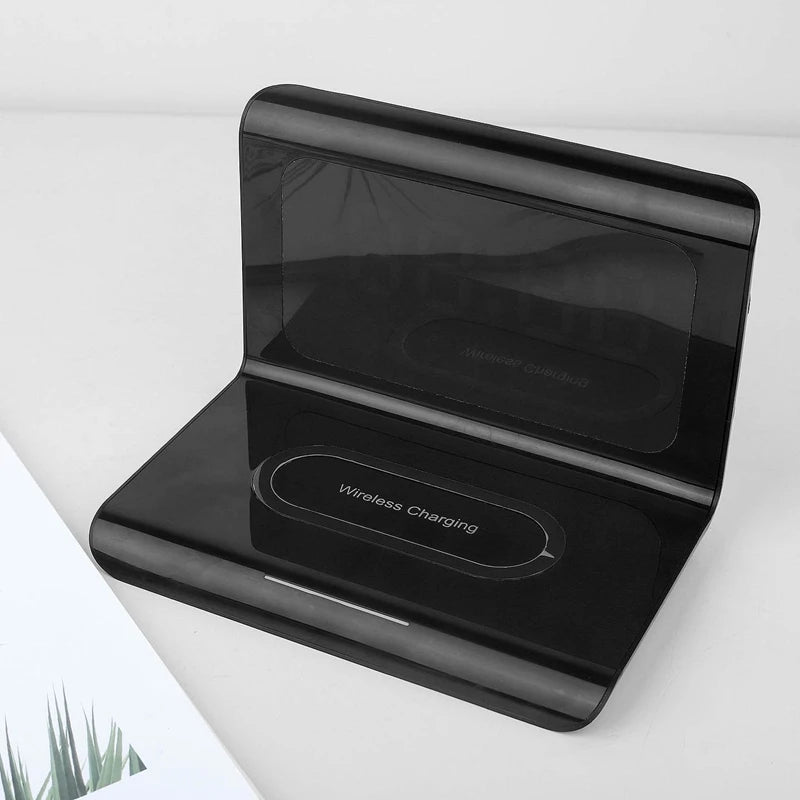 Reloj Despertador Lenovo 3 en 1 con Cargador Inalámbrico