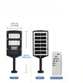 Reflector Solar LED con Sensor de Movimiento para Jardín, Impermeable IP65