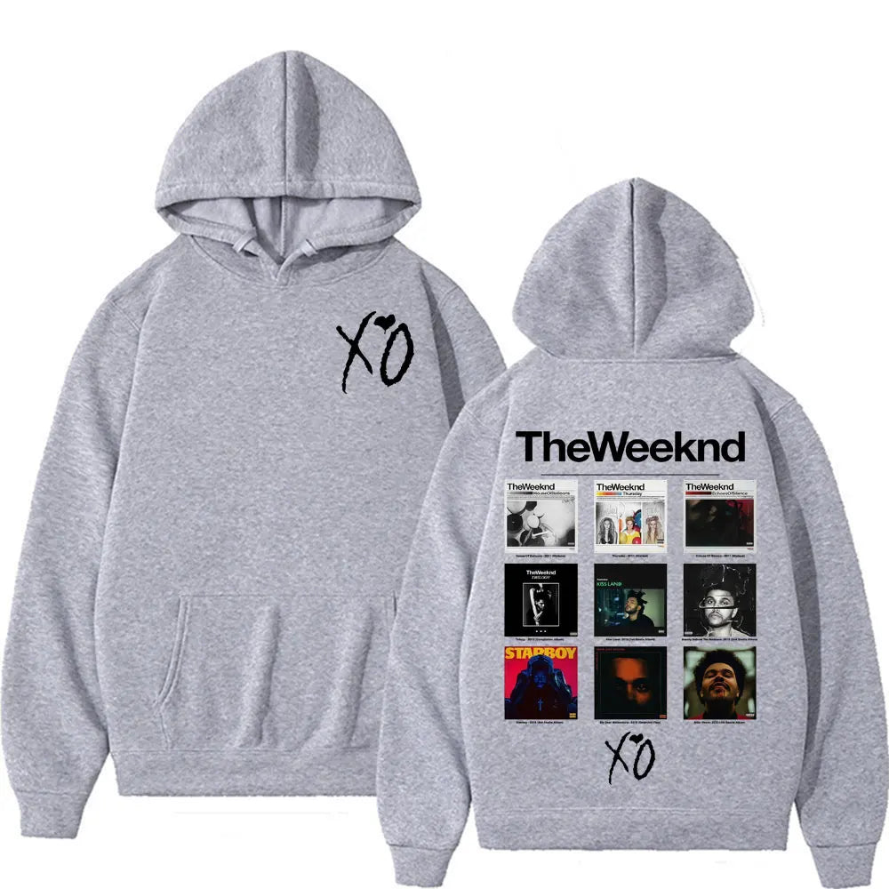 Buzo con Capucha The Weeknd | Hoodie Gráfico Unisex Hip Hop