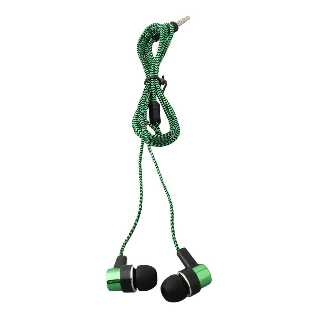 Experimente graves potentes con auriculares internos con cable, auriculares estéreo de 3,5 mm para dispositivos móviles, diseño con aislamiento de ruido