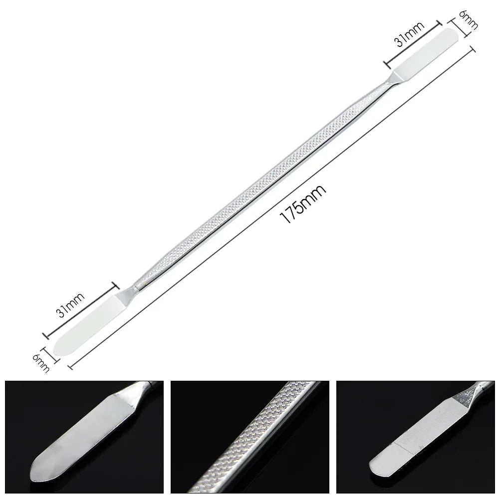 Kit de herramientas de reparación de teléfonos Universal, cuchillas de desmontaje, herramienta de apertura de palanca, Kit de desmontaje de palanca de Metal, espátula para teléfono, juego de herramientas de mano