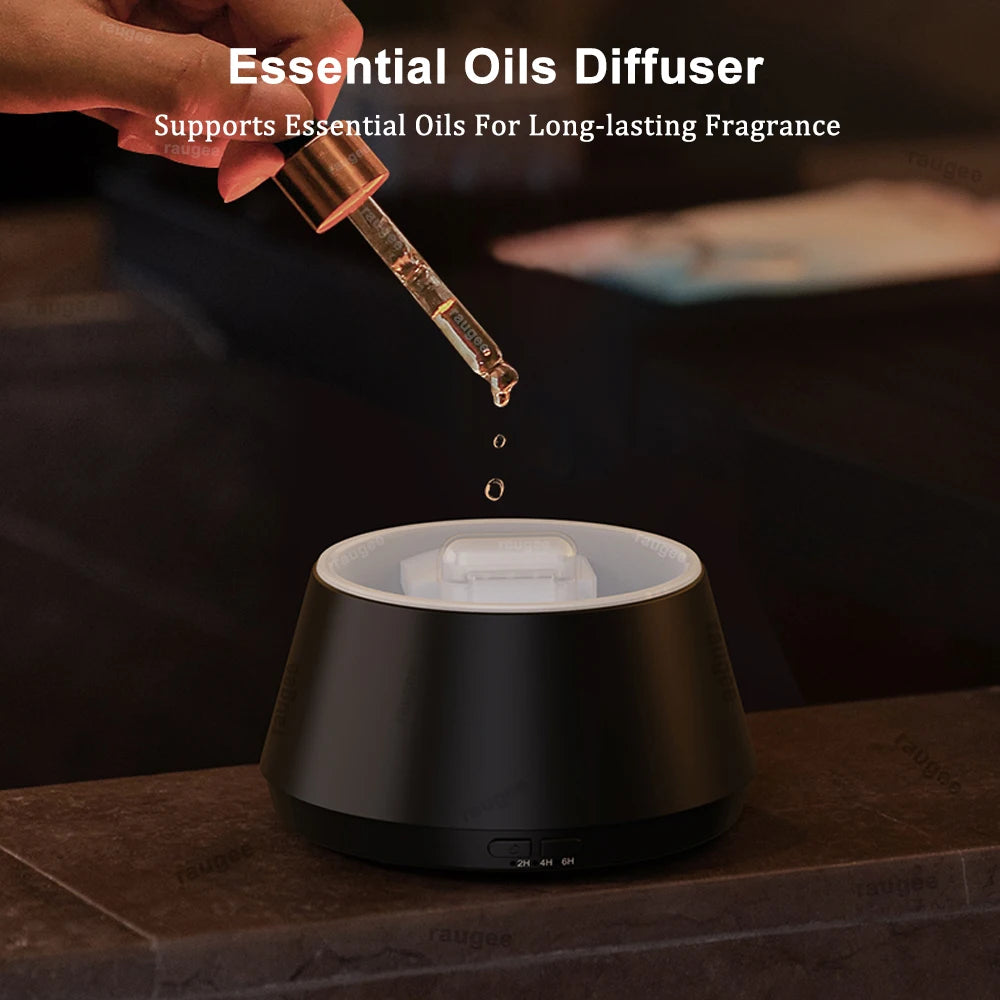 Humidificador USB mini con difusor de aromas y luz nocturna de 7 colores