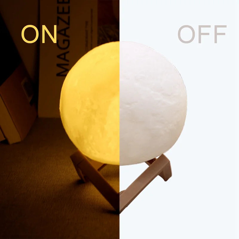 Luz de libro Luz de luna LED Luz de galaxia, Luz de noche de luna, niña, niño, regalo de cumpleaños infantil, decoración de dormitorio Iluminación interior