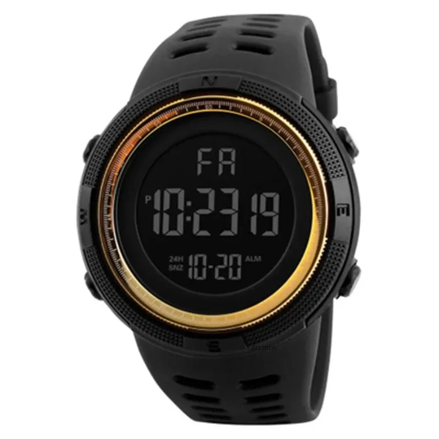Reloj Digital LED Deportivo Militar Multifunción