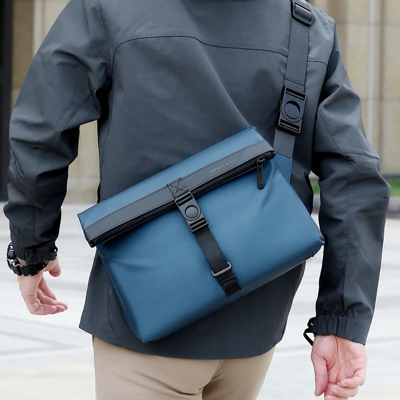 Bolso Bandolera de Negocios Retro de Gran Capacidad