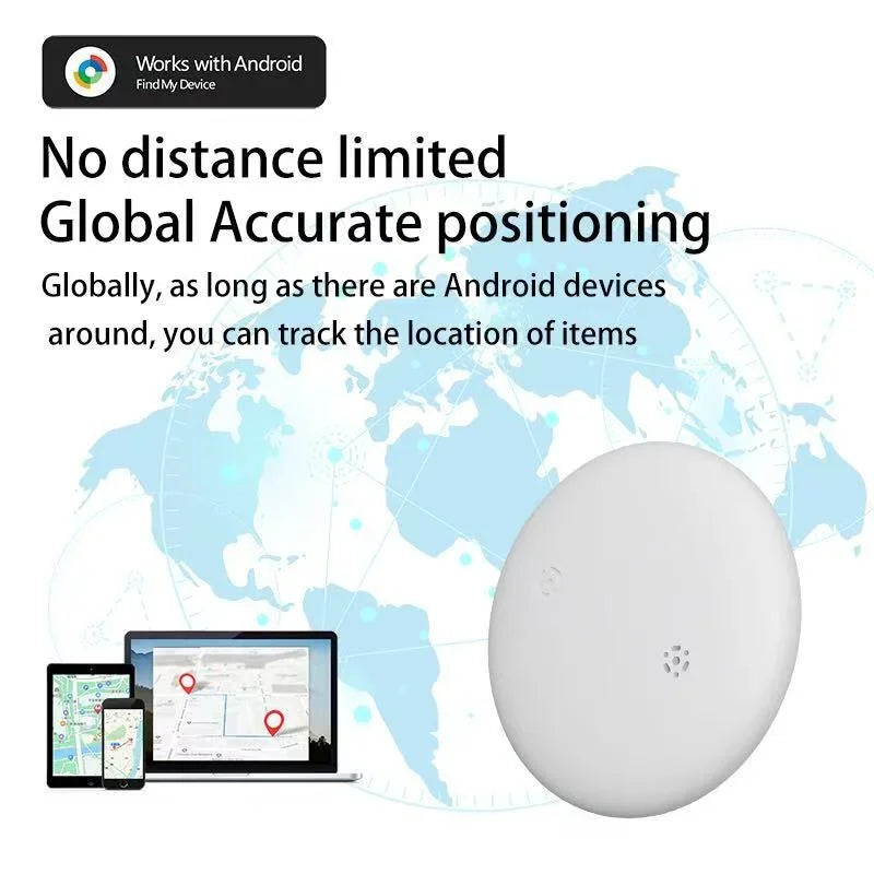 Rastreador Gps para Android e iOS, Google Find My Device, localizador de posicionamiento global, buscador inteligente de repuesto Airtag para coche, niños y mascotas