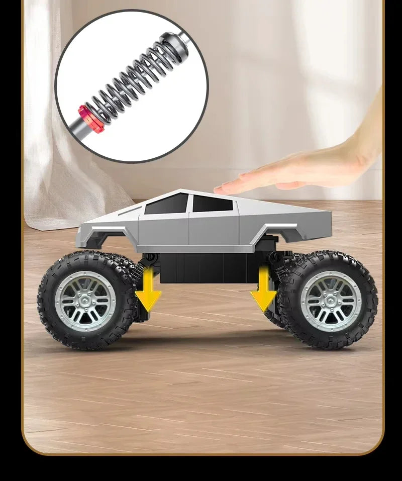 Camión RC Anfibio 4WD 1:16 con Giros 360° y Luces LED