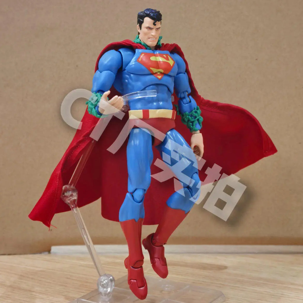 Figura de Acción Articulada CT MAFEX No.117 Superman (Hush) DC Comics Liga de la Justicia, Modelo Coleccionable para Adultos