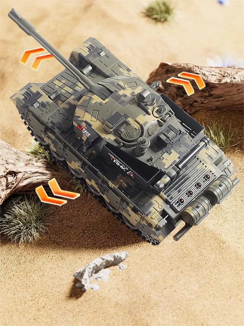 Tanque Teledirigido RC con Orugas 2.4G para Niños