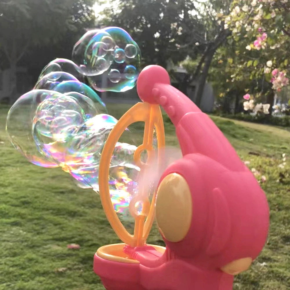 Pistola de Burbujas Eléctrica para Niños - Juego al Aire Libre