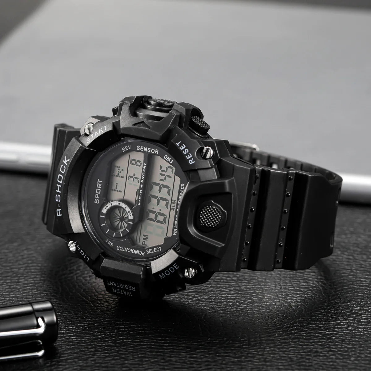 Reloj Digital LED YIKAZE para hombre, relojes deportivos para hombre, reloj electrónico para Fitness, relojes deportivos militares multifunción, reloj, regalos para niños