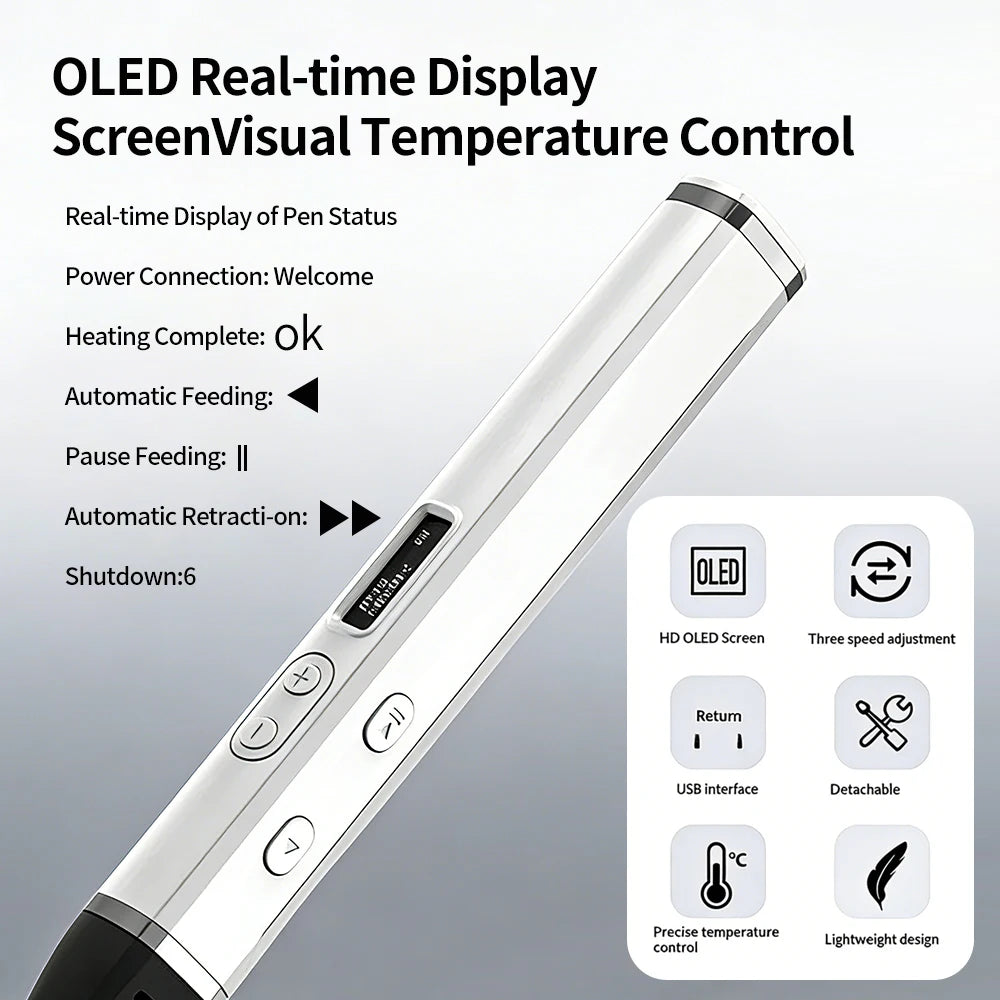 Lápiz de Impresión 3D Profesional con Pantalla OLED